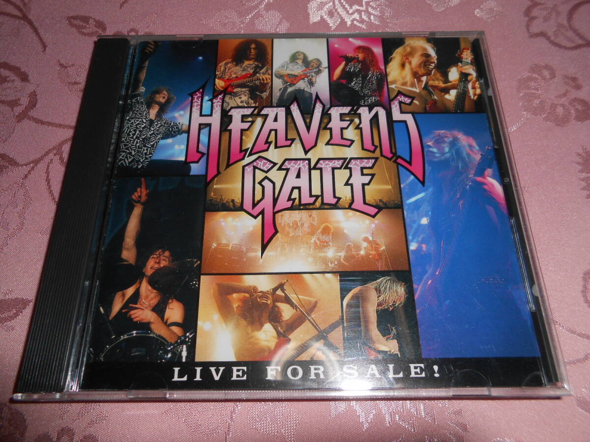 ★ジャーマン・メタル★HEAVENS GATE『LIVE FOR SALE！』国内盤 / ヘヴンズ・ゲイト / ライヴ・フォー・セール！
