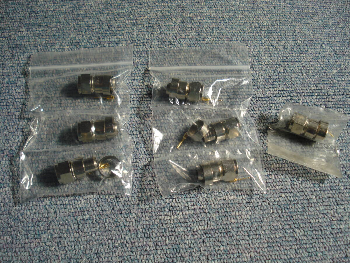 新品 Eアンテナアクセサリ- アンテナ接栓 FP-7F-15 7C用F型接栓7ケ ジャンク扱い 