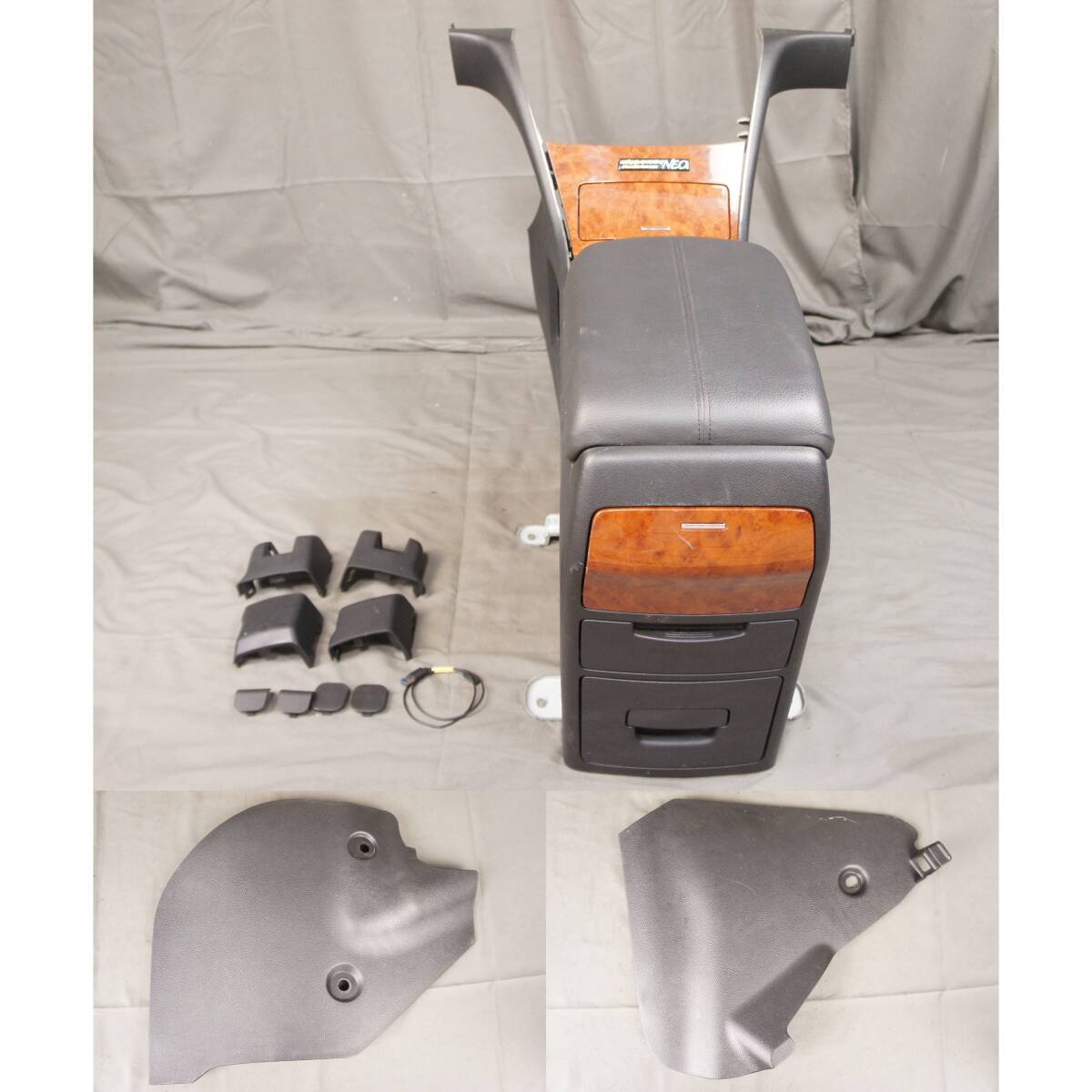 送料2900円~ 大型センターコンソール RR1 後期 G AERO エリシオン外し ドリンクホルダー 肘置き 純正 RR2 RR3 RR4 RR5 RR6 @20022s