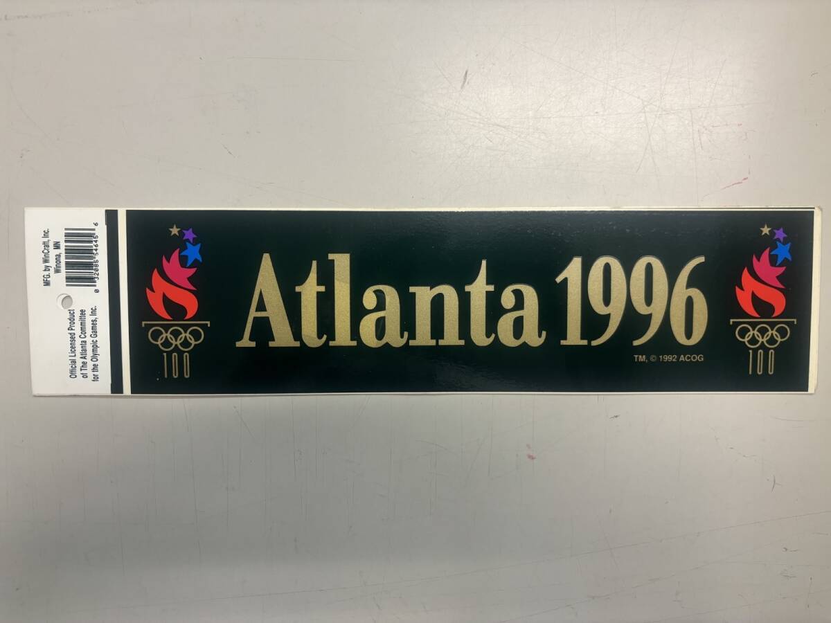 レア品 1996年夏季 アトランタオリンピック 記念ステッカー 546456