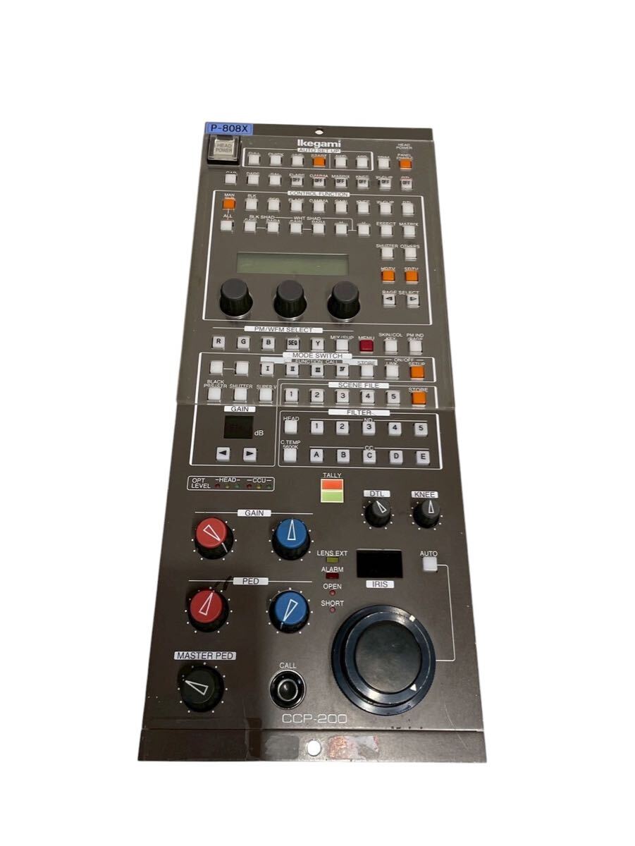 Ikegami 池上 カメラコントロールパネル CCP-200 業務用/プロ用