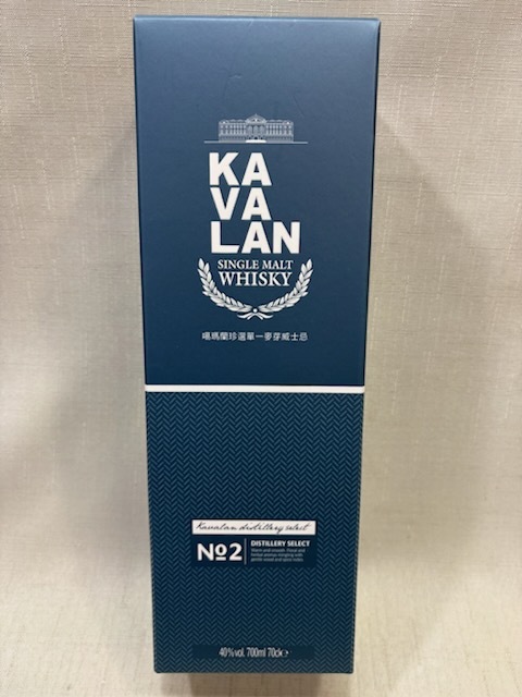 KAVALAN カバラン ディスティラリーセレクト No.2 700ml 40％ 未開封