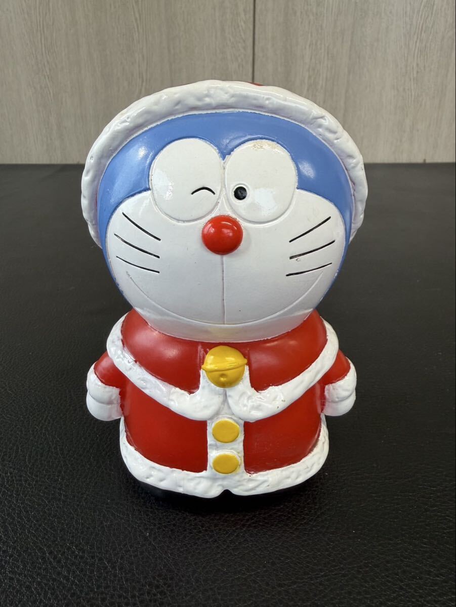 レトロ☆ドラえもん サンタ 貯金箱 ウインク エスケイジャパン 当時物 フィギュア クリスマス