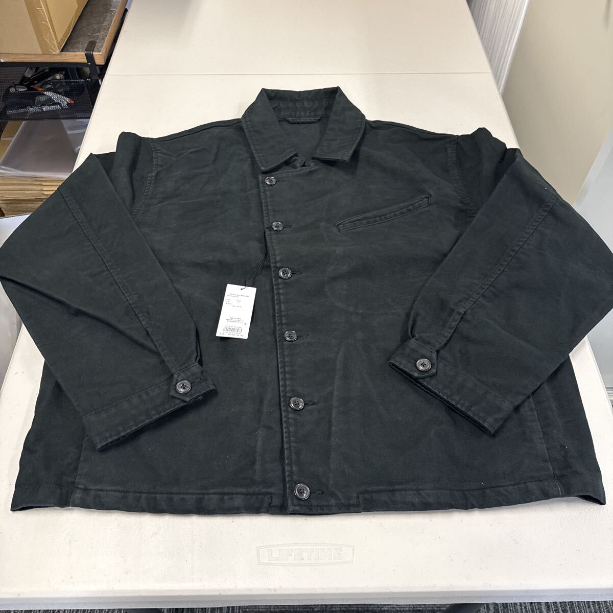 Porter Classic MOLESKIN RIDERS JACKET_BLACK ブラック サイズ4