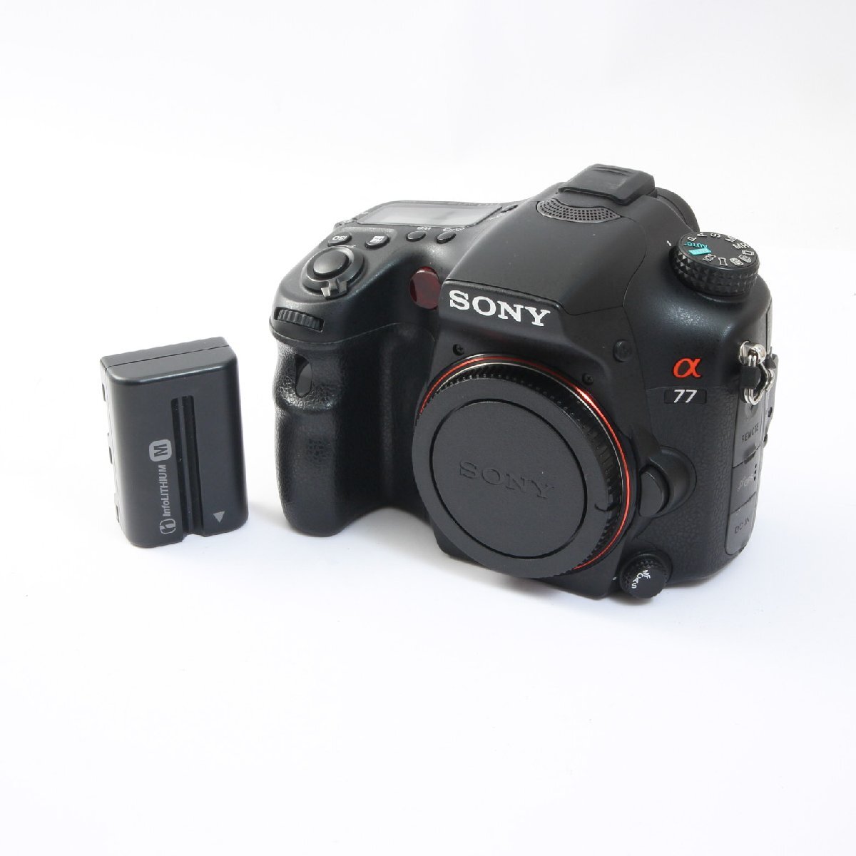 SONY ソニー α77 デジタル一眼レフカメラ SLT-A77V 【シャッター数730回】