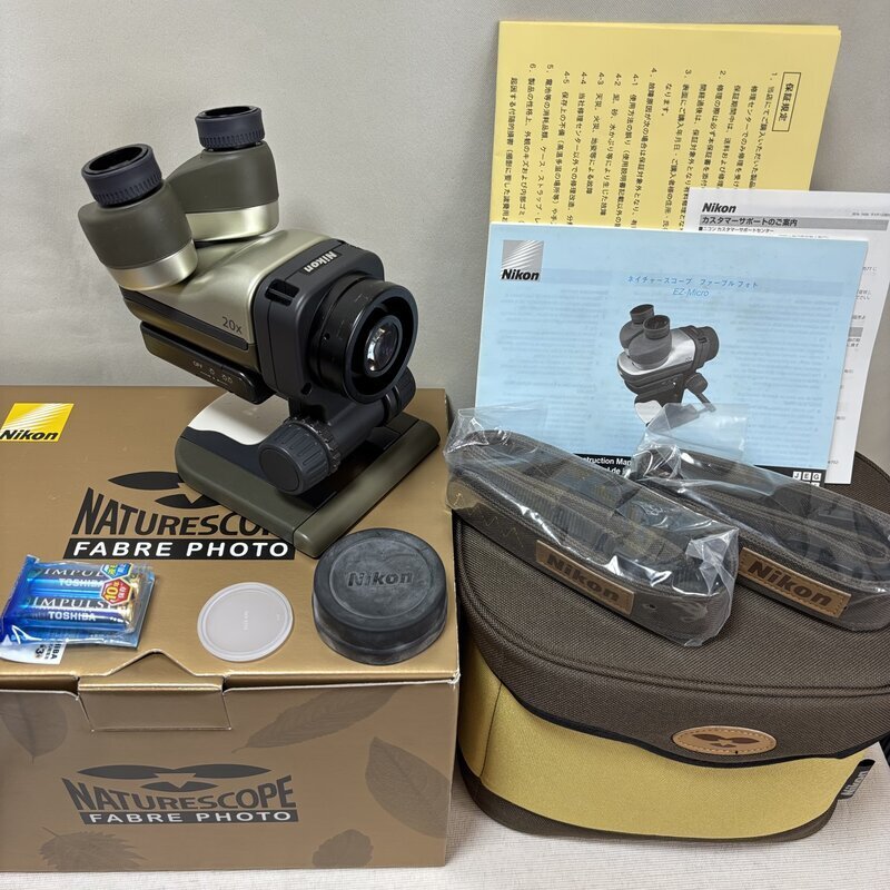 美品 Nikon ニコン ネイチャースコープ ファーブルフォト EZ-micro IW605AAC03NKN_C80