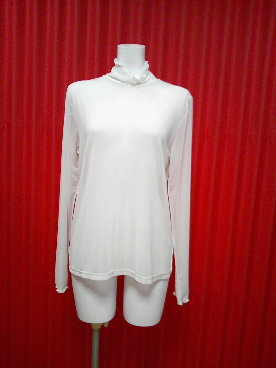 49　ＧＵ♪　シースルーカットソー♪　Ｍ　美品