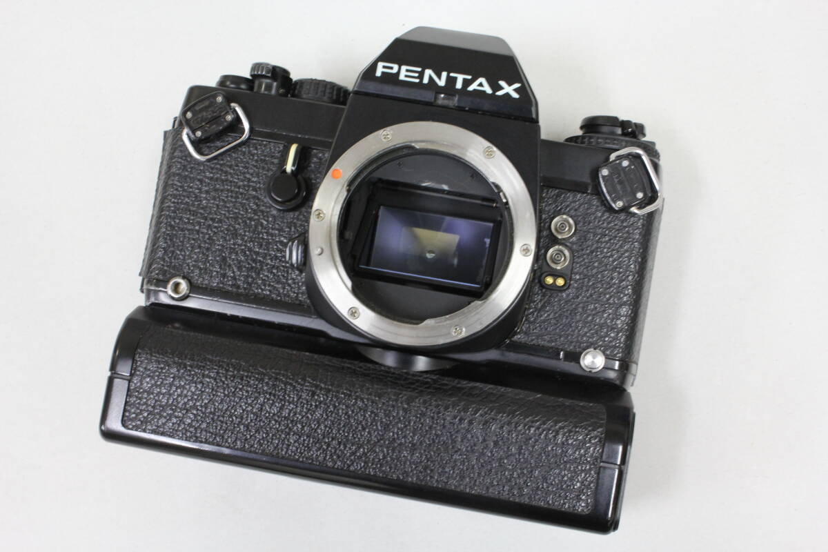 ■シャッター・メーター動作しました■　ペンタックス（PENTAX）　LX Body 後期 + WINDER LX　■整備してご利用下さい■