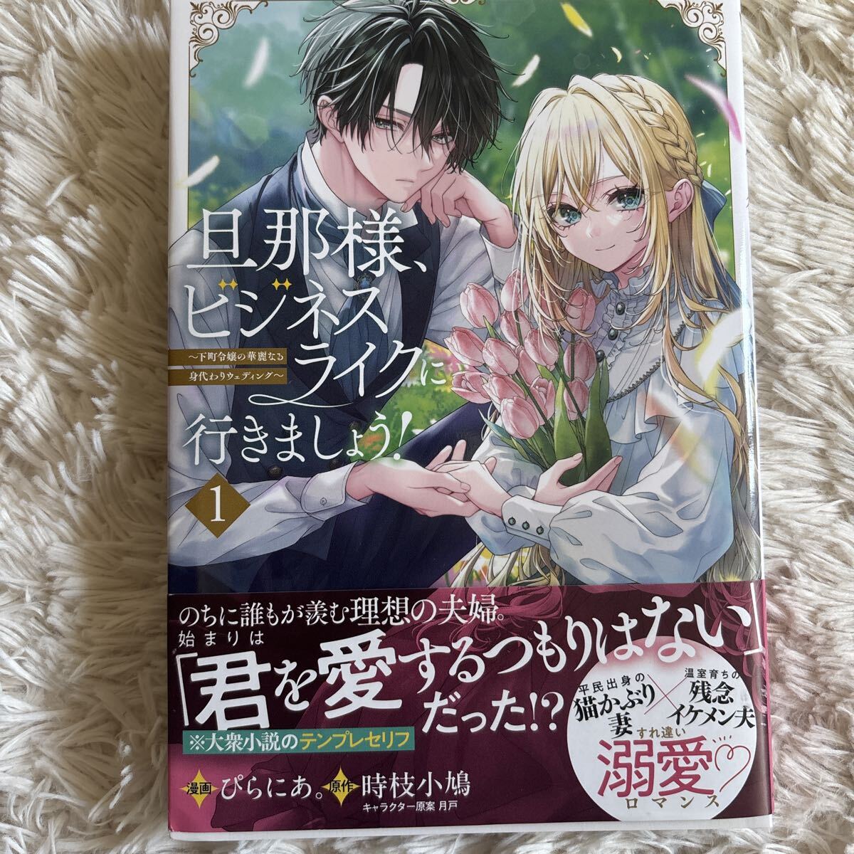 2026.5月新刊　1読　旦那様ビジネスライクに行きましょう！ 1巻 ぴらにあ。 送料185 初版　帯付(このサイズの同梱は4冊まで)