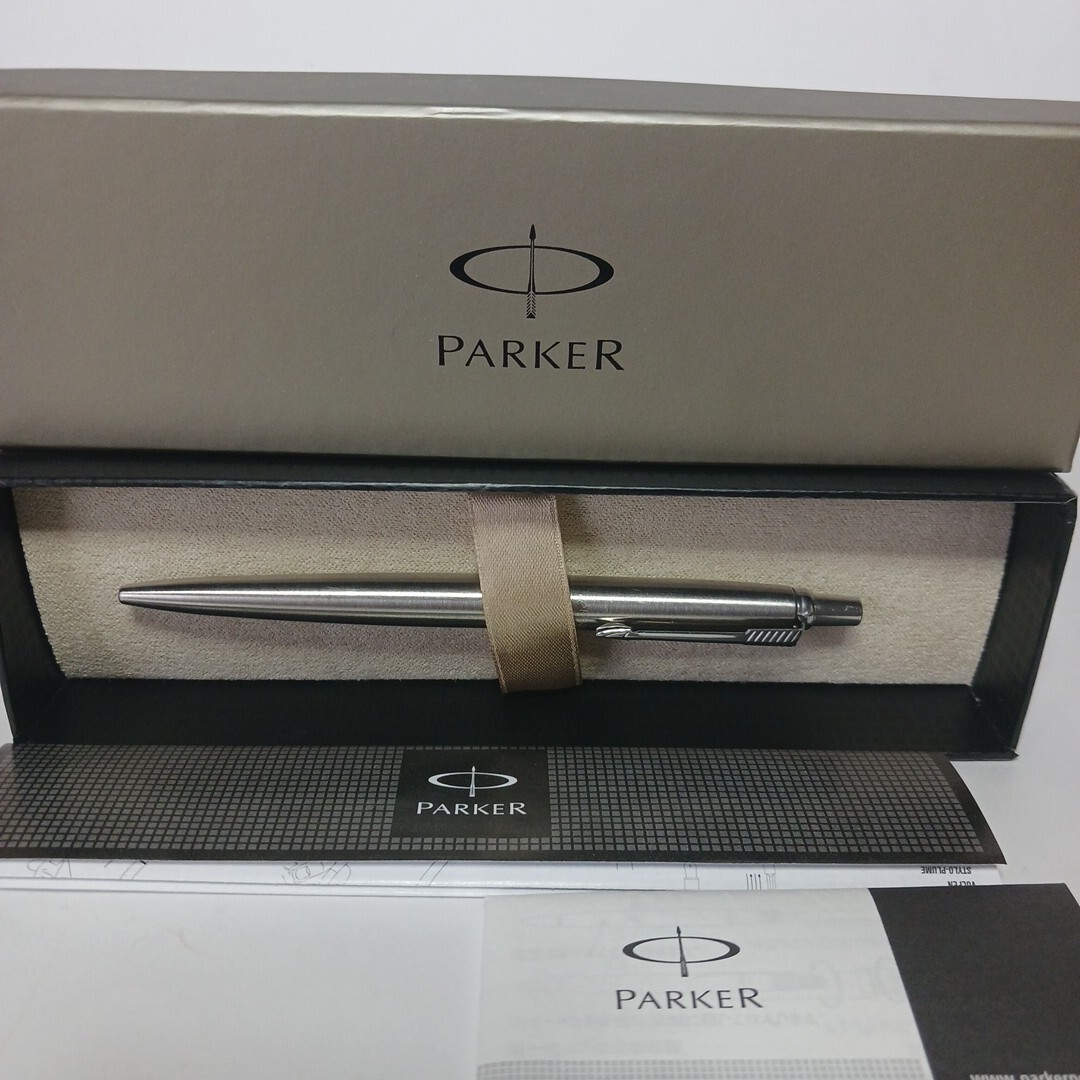 PARKER パーカー ボールペン シルバー 箱付き