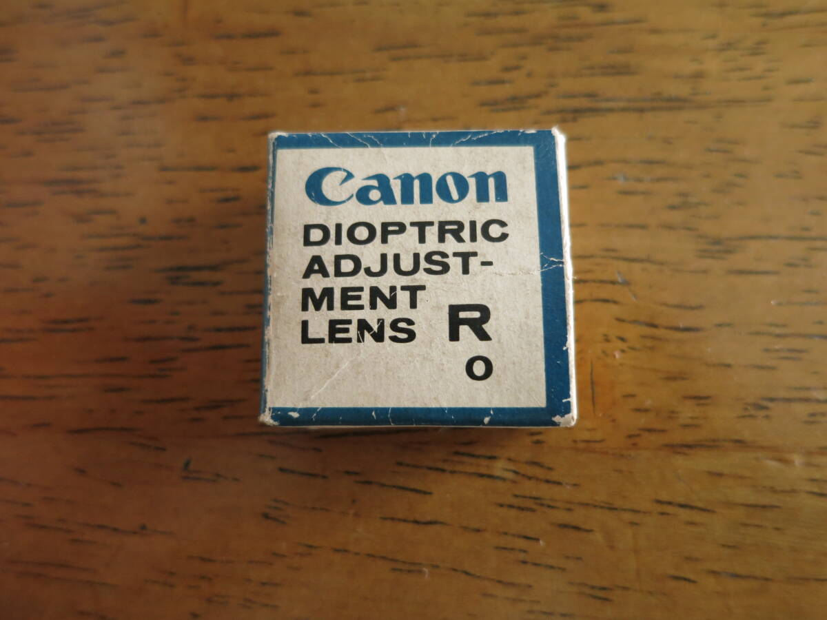 キャノン F-1 用　視度補正レンズ　0 Canon DIOPTRIC ADJUSTMENT LENS R 0　【レアアイテム/ 全国送料込み価格】