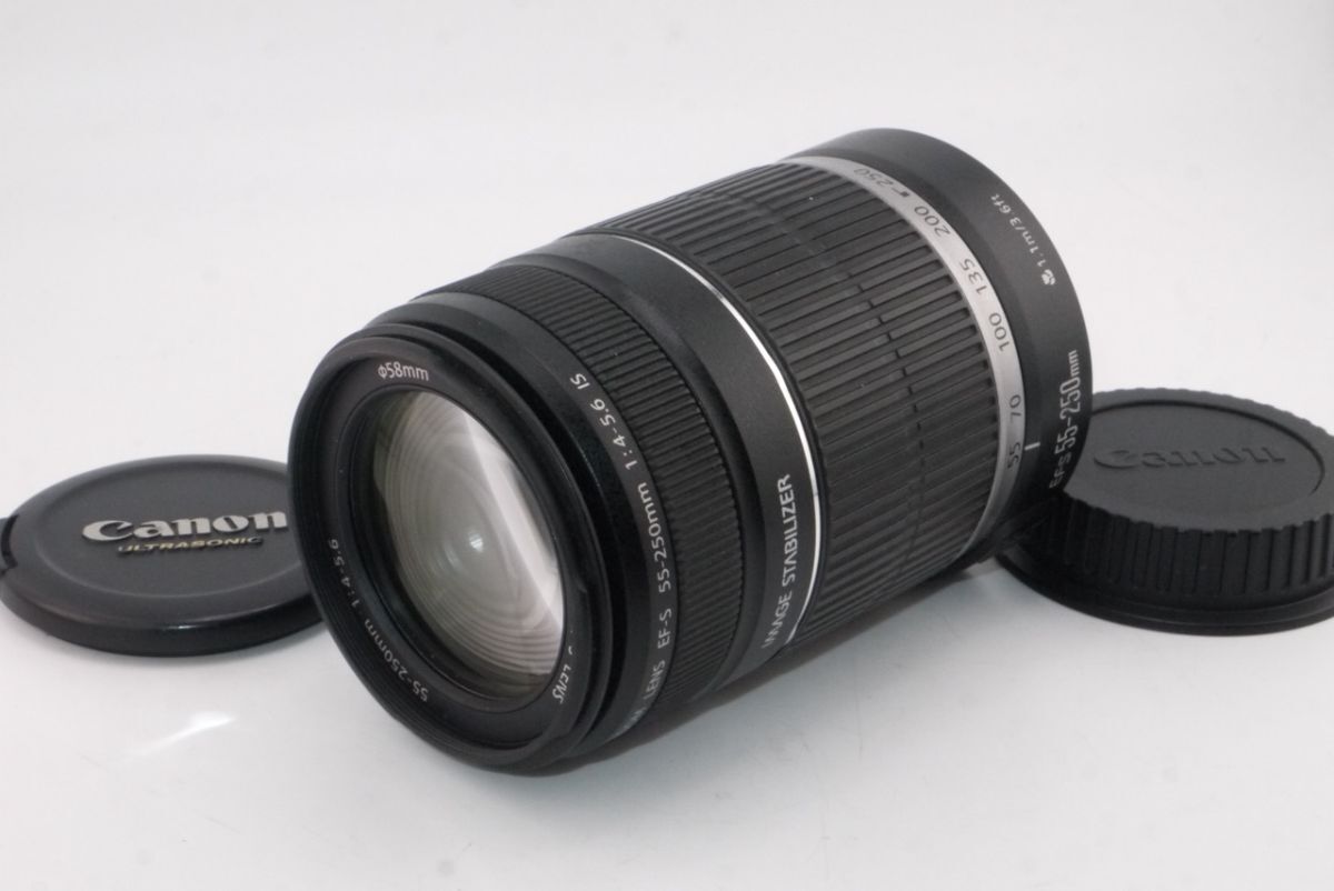 ★実用品★キヤノン CANON EF-S 55-250mm F4-5.6 IS #2638 #0033