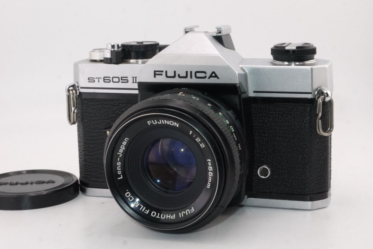 ★実用品★フジ FUJI ST605 II ＋ FUJINON 55mm F2.2 ボディレンズセット #2701 #0231