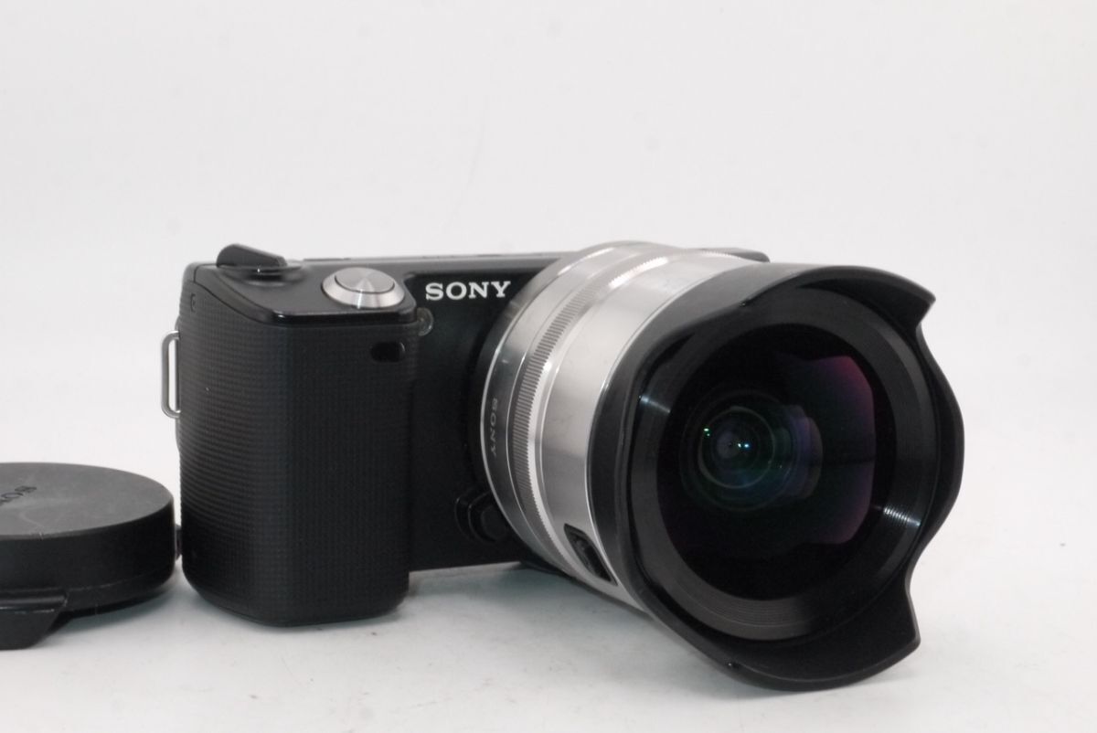 ★良品★ソニー SONY NEX-5 ＋ E 16mm F2.8 ＋ ワイドコンバーター VCL-ECU1 ミラーレス一眼 #2739 #0521