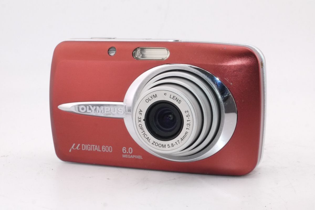 ★良品★オリンパス OLYMPUS μ DIGITAL 600 コンパクトデジタルカメラ #2728 #0022