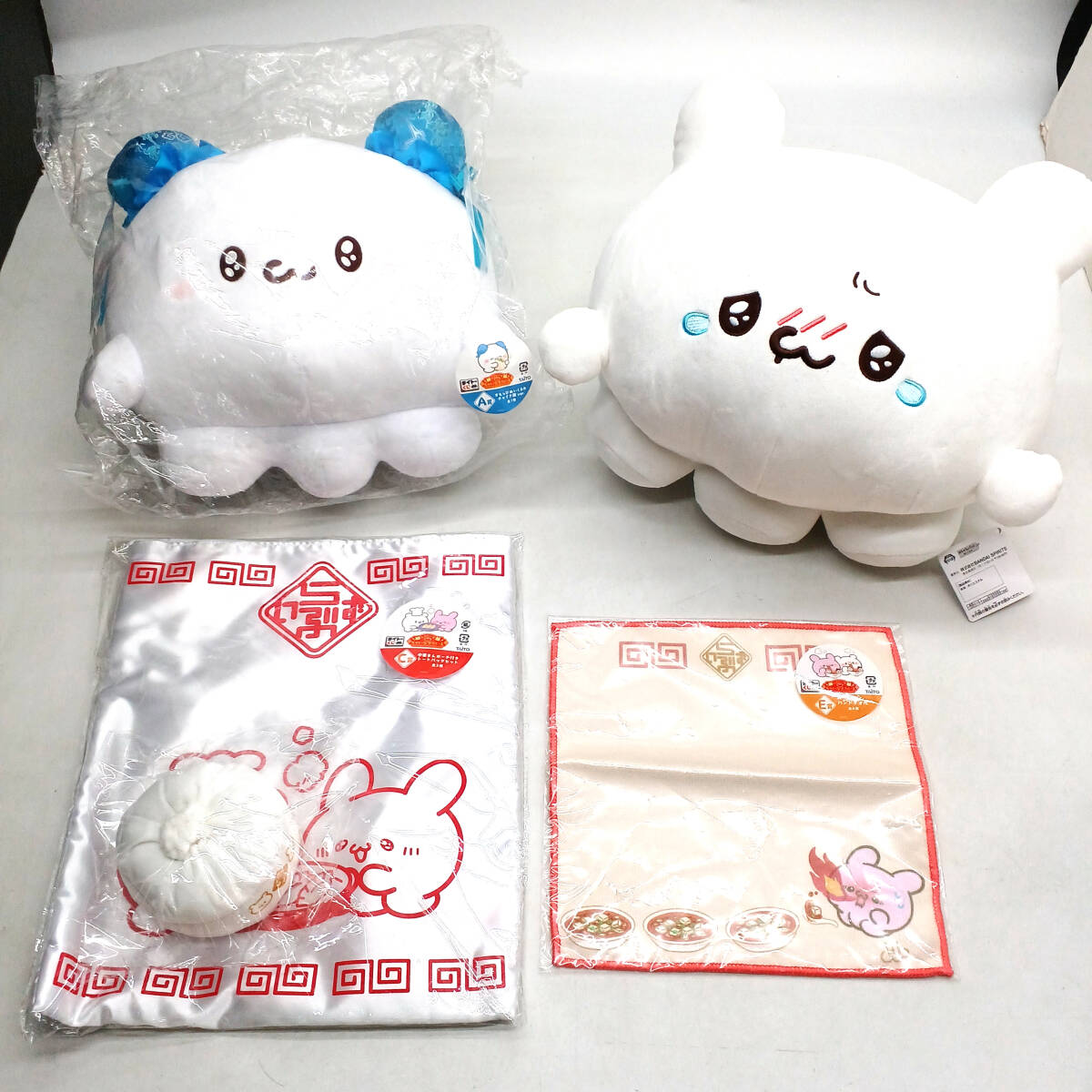 ほぼ未開封 らぶいーず すもっぴ グッズ 4点セット ぬいぐるみ トートバッグ ポーチ タグ付き キャラクターグッズ