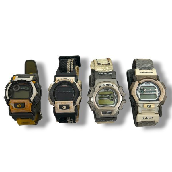 [60/B6-24/260302/12606/1146/TS500] CASIO G-SHOCK 腕時計 4点 クォーツ 現状品