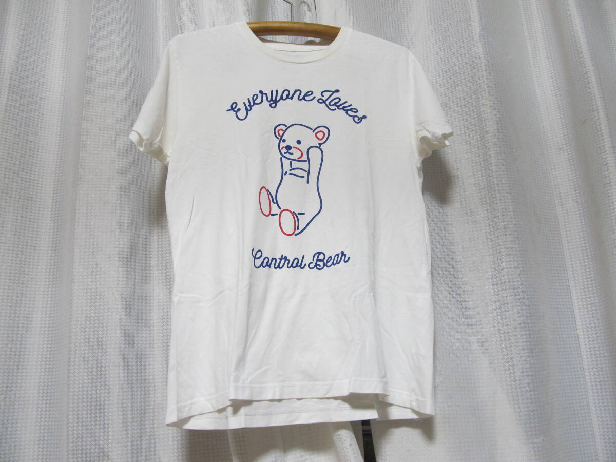 graniph　コントロールベア　Tシャツ　白 Mサイズ　グラニフ