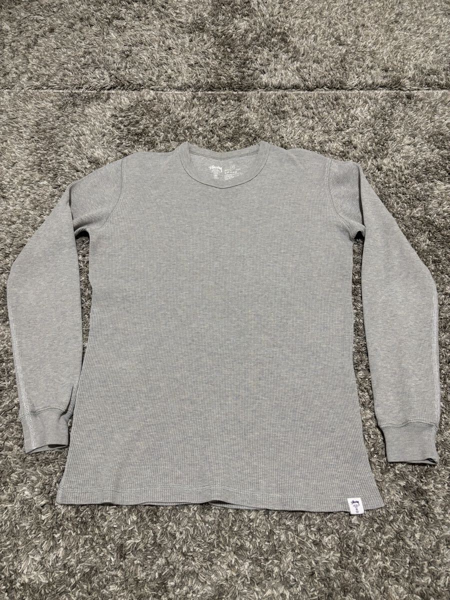 STUSSY ステューシー　ワッフル　カットソー　M