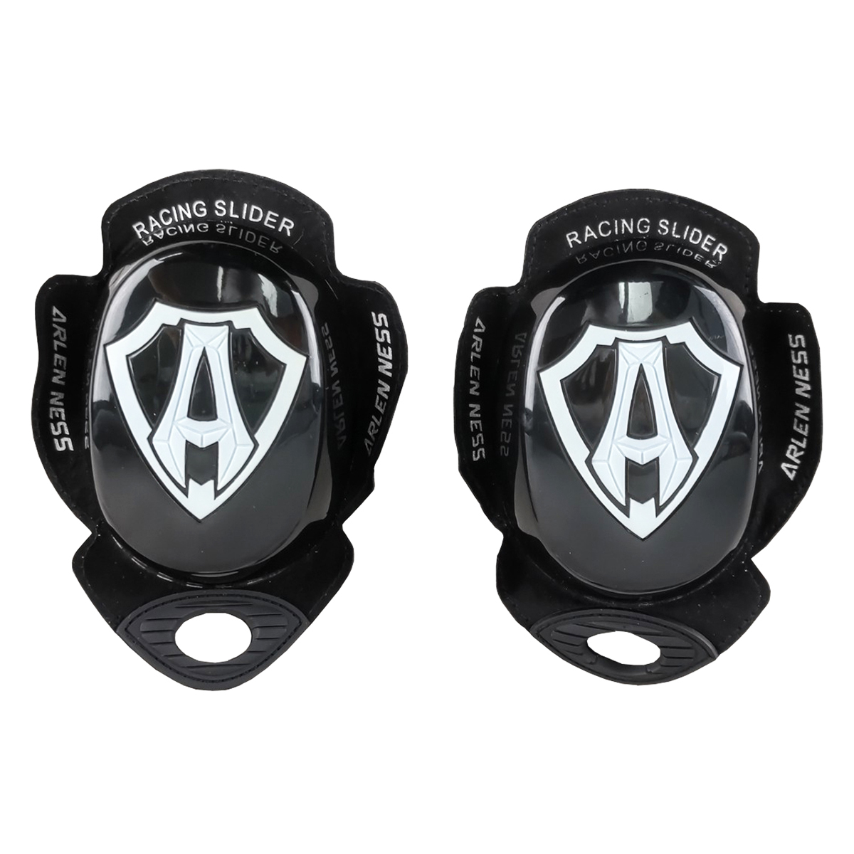 ARLENNESS アレンネス バンクセンサー P-132-BK BLACK KNEE SLIDER サーキット 【バイク用品】