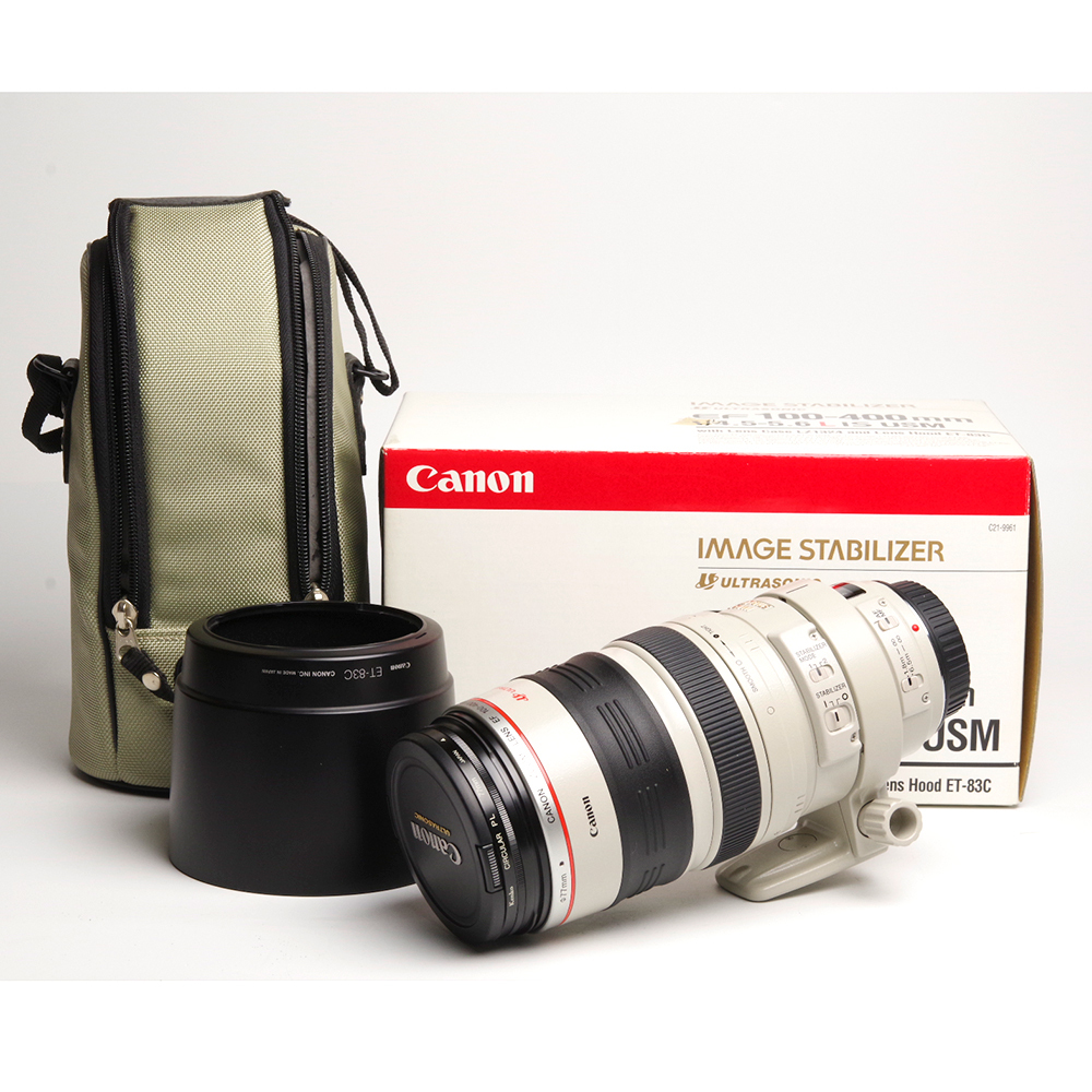 美品　キャノン　EF 100-400mm 4.5-5.6 L IS USM 元箱有　40