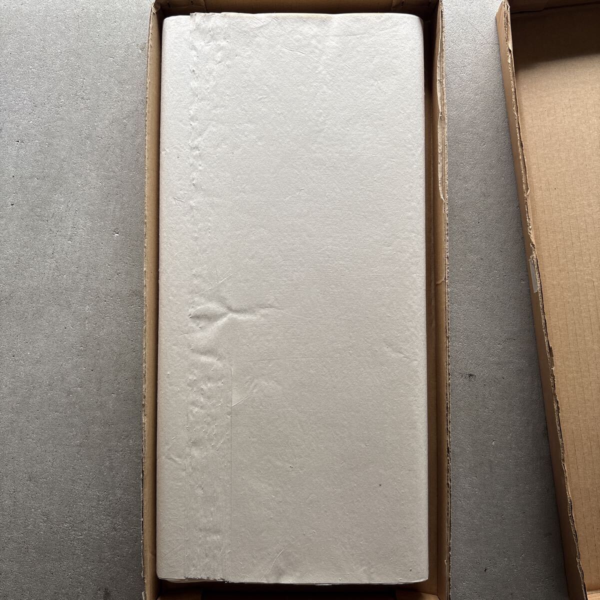 古紙 楮紙 2×6尺 50枚 白 耳付き 手漉き 画仙紙 書道用紙 書道具 書画紙 書道紙 書道 水墨画