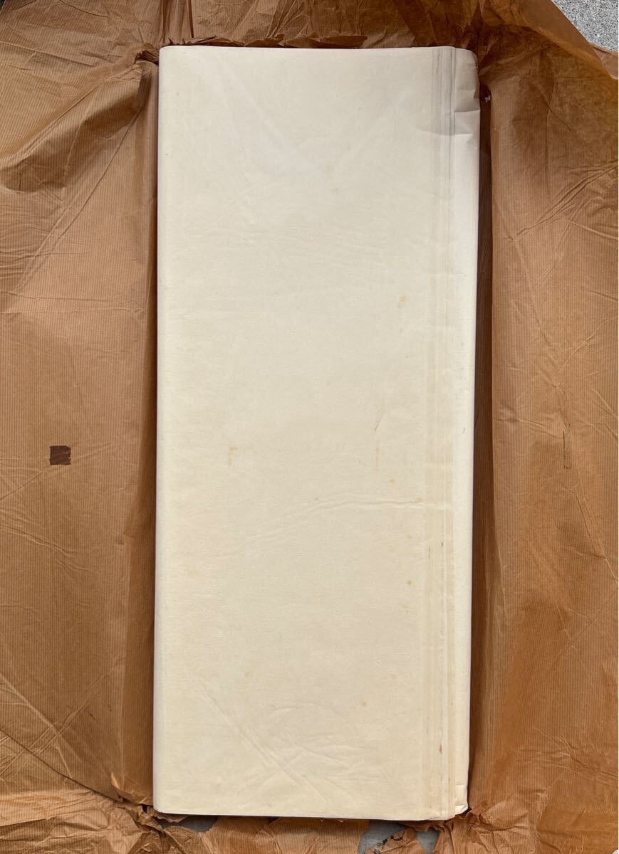 古紙 A級 四尺 浄皮 蝉衣箋 80枚 約68×135cm 宣紙 中国 書道 書画紙 唐紙 中国紙 画仙紙 紅星牌