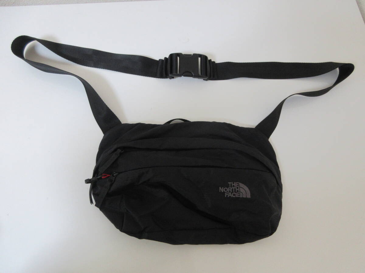THE NORTH FACE ザ ノースフェイス ブラック 黒 ボディバック 鞄 かばん バック ユニセックス メンズ レディース 軽量 爆安 1円スタート