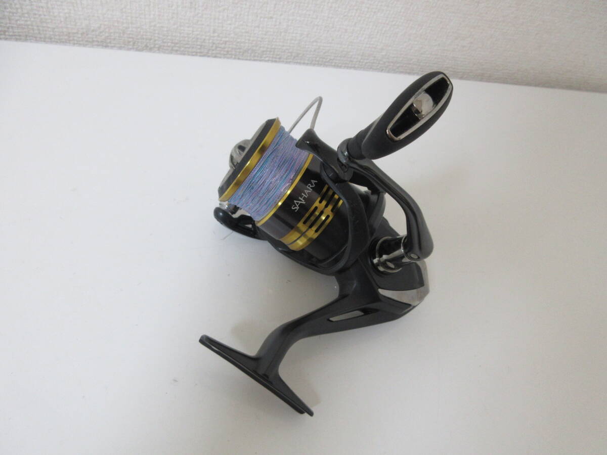 シマノ サハラ 4000XG リール SHIMANO SAHARA 4000XGーJ スピニング リール 動作品 釣具 釣り用具 激安1円スタート