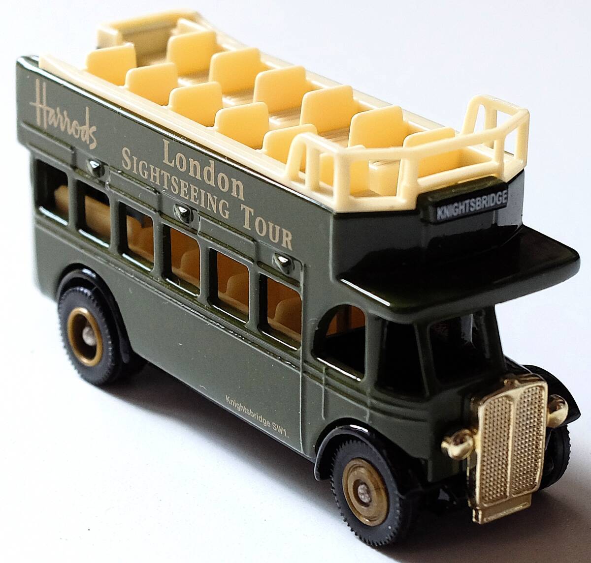  Harrodsハロッズ　ロンドン オープントップダブルデッカー　美品