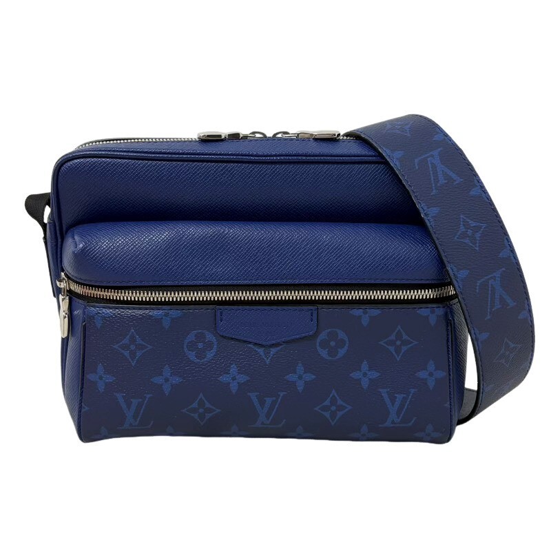 LOUIS VUITTON ルイヴィトン アウトドア メッセンジャー PM M30242 コバルトブルー タイガラマ メンズ 【中古】 22604K448