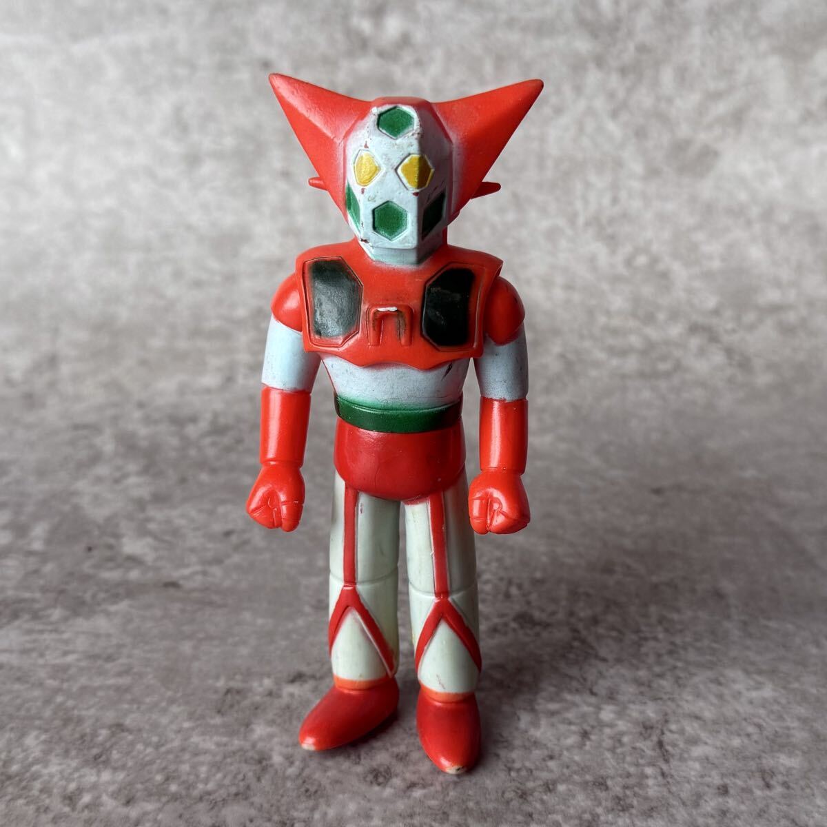 当時物 ポピー ゲッターロボ ゲッター1 ソフビ / 絶版 フィギュア ミニソフビ 玩具 おもちゃ ヴィンテージ 古い 昭和 