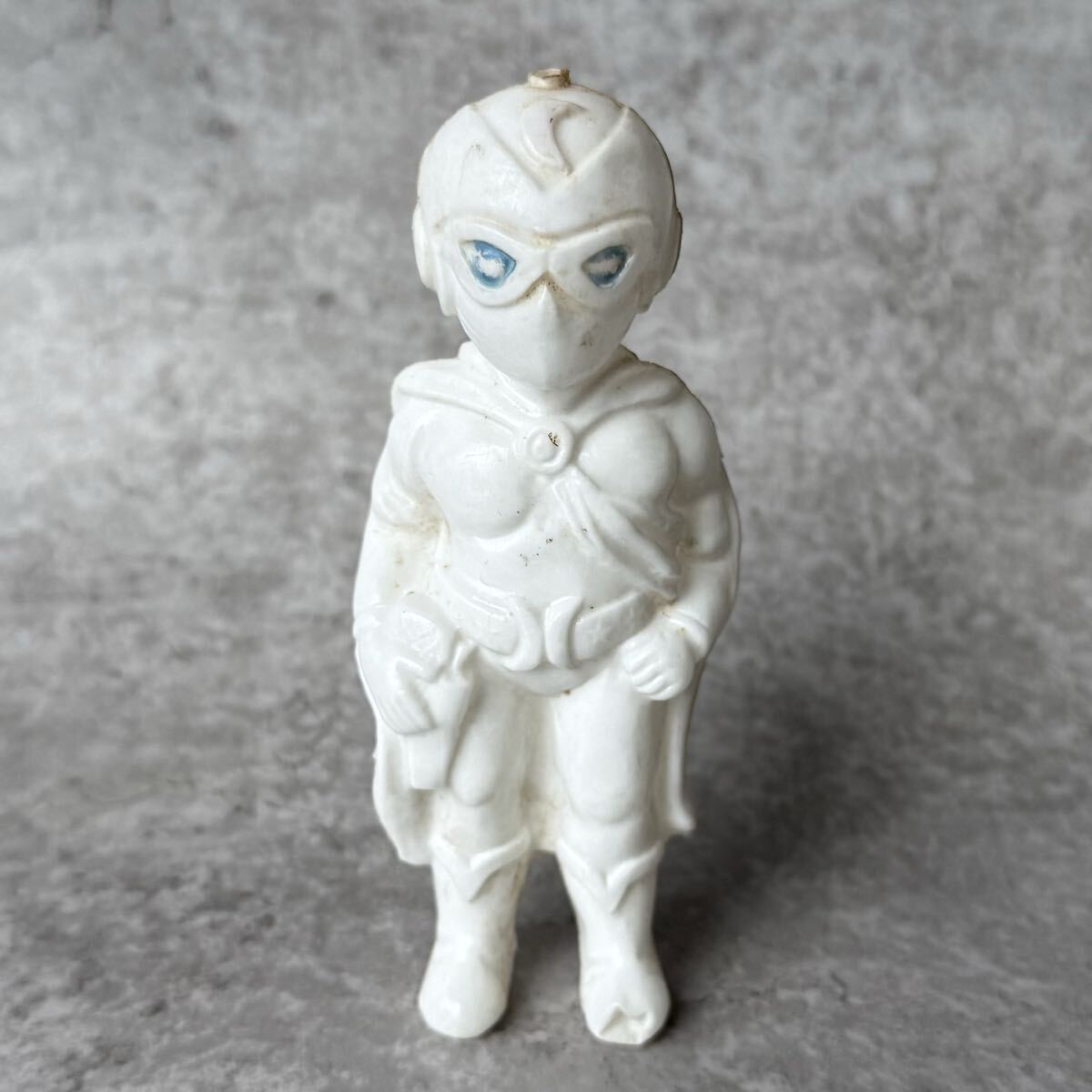 当時物 月光仮面 ポリ人形 フィギュア / 絶版 玩具 パチ パチ物 ぱちもん 駄菓子屋 おもちゃ ポリトイ ポリ製 昭和 ビンテージ