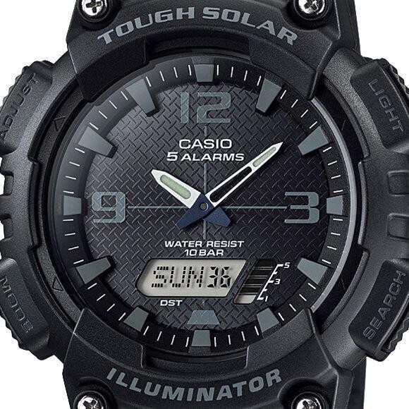 カシオ AQ-S810W-1A2JH ブラック メンズ 腕時計 カシオ コレクション タフソーラー スタンダード Casio Collection 送料無料