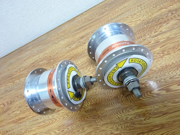 ▲ほぼ新品？　シマノ　NEXUS　ハブダイナモ２個セット　年式古い▲980　　　　