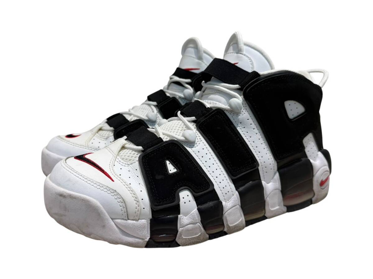 NIKE (ナイキ) AIR MORE UPTEMPO エア モア アップテンポ スニーカー 414962-105 29cm US11 ホワイト×ブラック メンズ/006