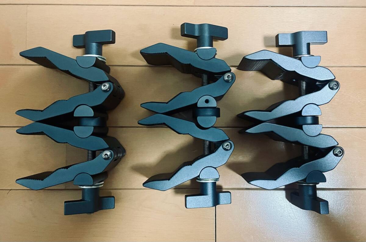 【中古】9.Solutions ナインドットソリューションズ パイソンダブルクランプ 9.VP5081D（３点セット）