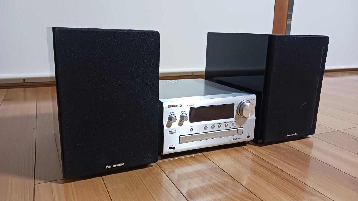 極上品 Panasonic CDステレオシステム SA-PMX900 スピーカー SB-PMX100 パナソニック 2024年製 ミニコンポ