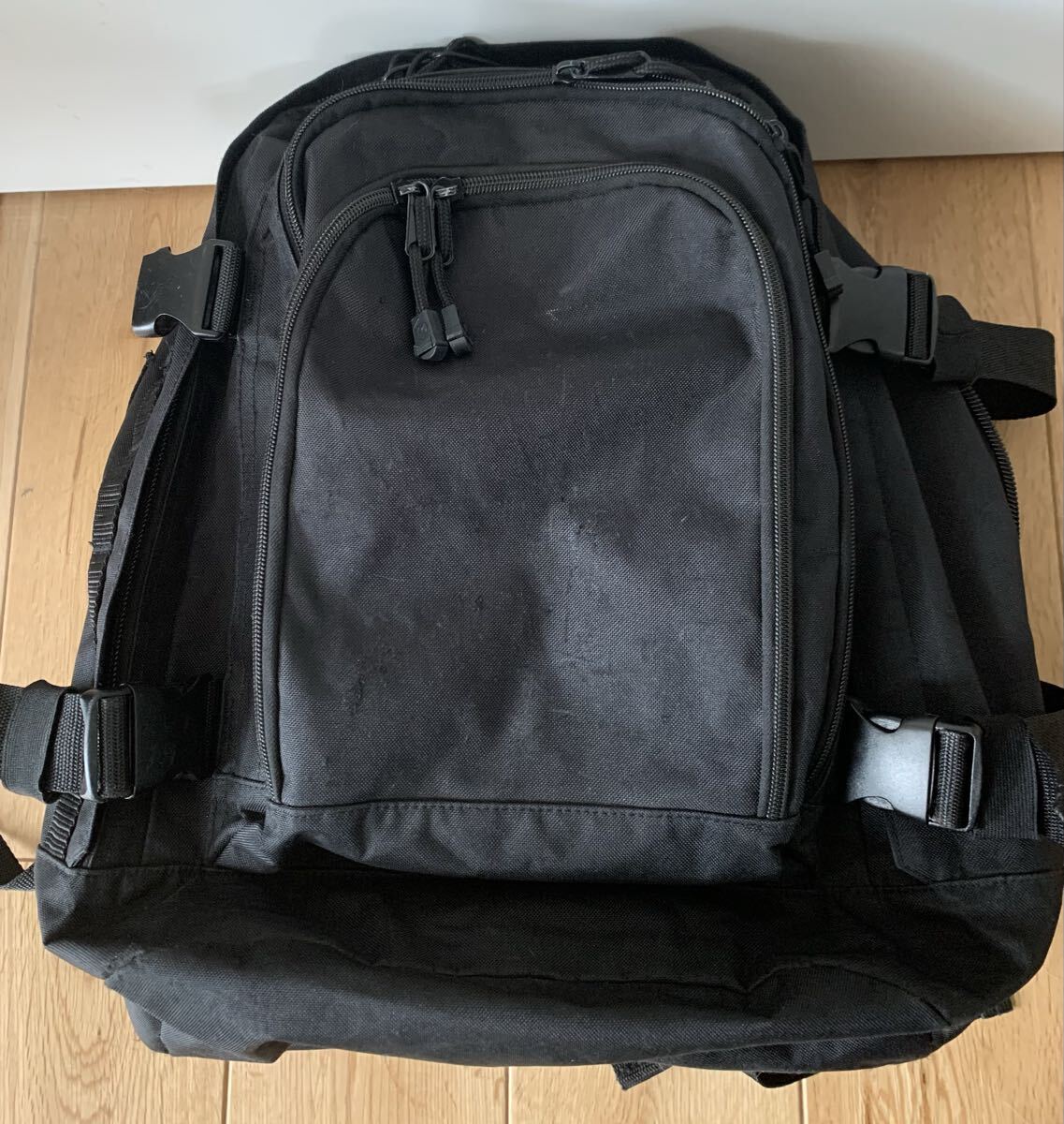 新型 美品☆正規品 マリーンバッグ バックパック リュック サック ミリタリー ブラック アメリカ　米軍　USN マーキュリー社 MERCURY