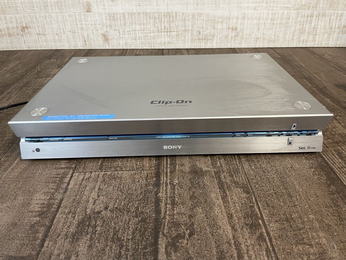 1円 希少 当時物 ソニー SONY Clip-On SVR-715 ハードディスクビデオレコーダー 30GB クリップオン HDDレコーダー 本体のみ レトロAV機器