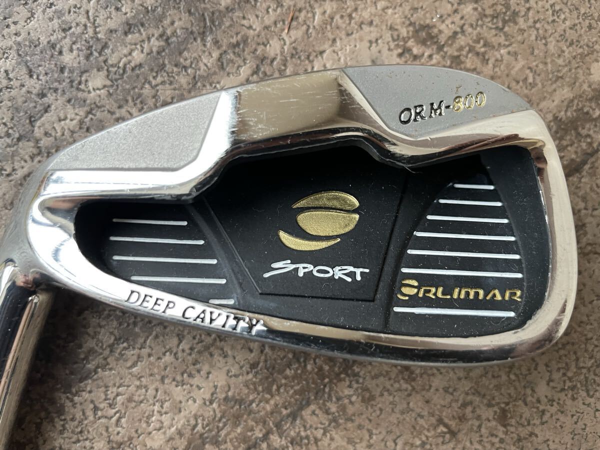 1円 良品【レフティ】ORLIMAR オリマー ORM-800 アイアン 6番 #6 SR左用 フレックスSR 