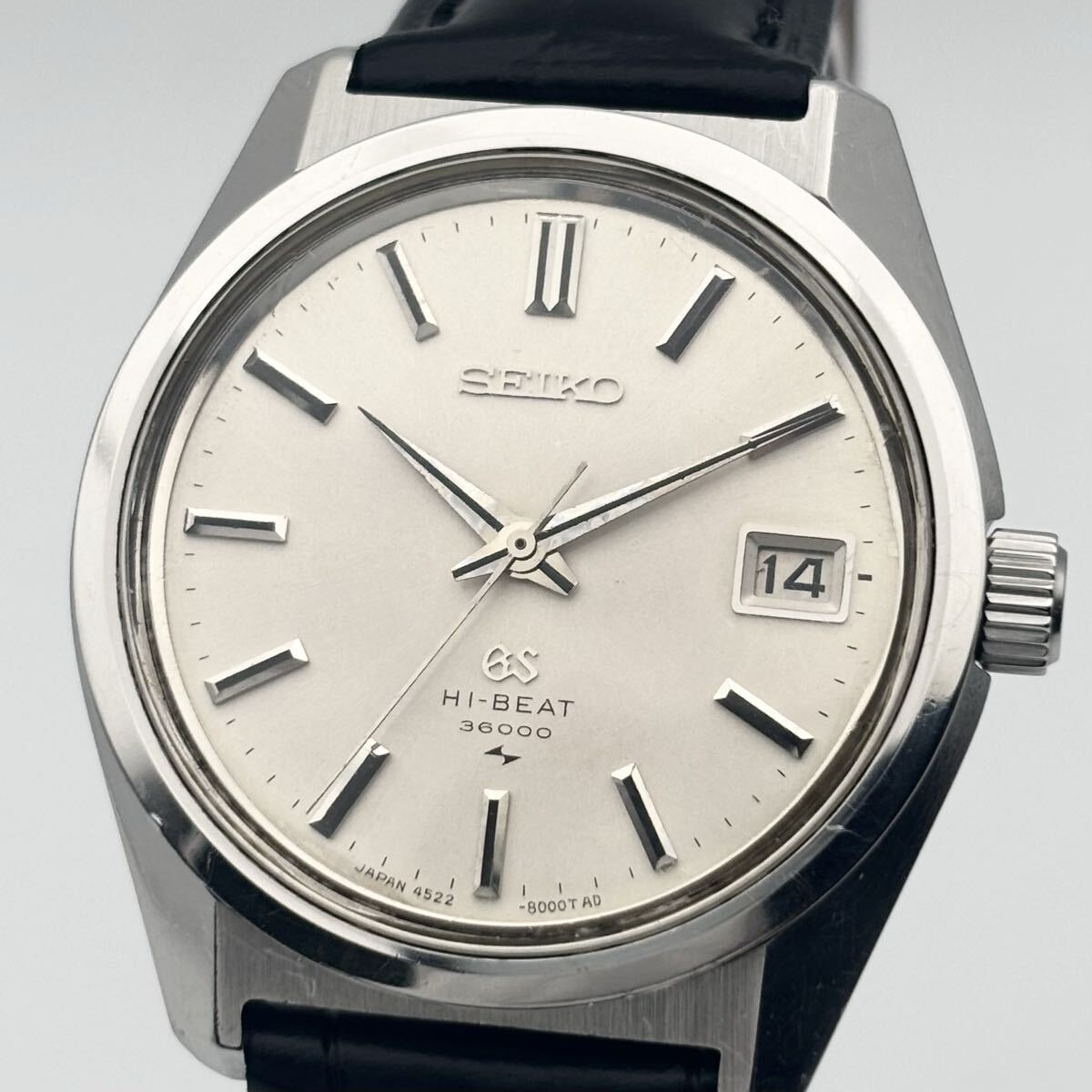 【45GS黄金期 稼働】GRANDSEIKO グランドセイコー 4522-8000 GS 手巻き 腕時計 36000振動 Hi-beat 第二精工舎 亀戸 1969年 JAPAN vintage