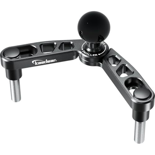 Kaedear(カエディア) バイク 1インチボール マウント ステム ハンドルポスト トップブリッジ ブリッジボールマウント K