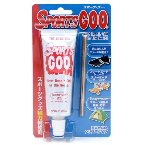 単品 columbus スポーツ・アウトドア グッズの補修/接着剤 スポーツグー 透明 クリア 100g