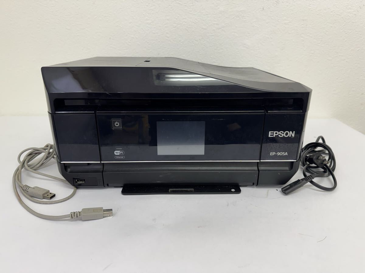 ●売り切り【インク付】EPSON EP-905A エプソン Colorio プリンター 複合機 2012年製 動作未確認 現状品