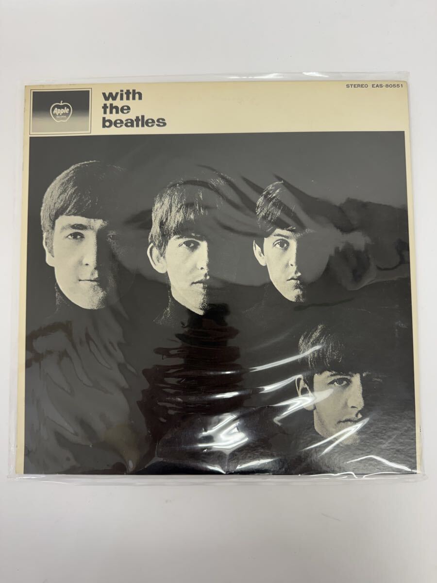 ●売り切り　The Beatles ビートルズ With The Beatles ウィズ・ザ・ビートルズ EAS-80551 国内盤 LPレコード 東芝EMI Apple盤　現状品