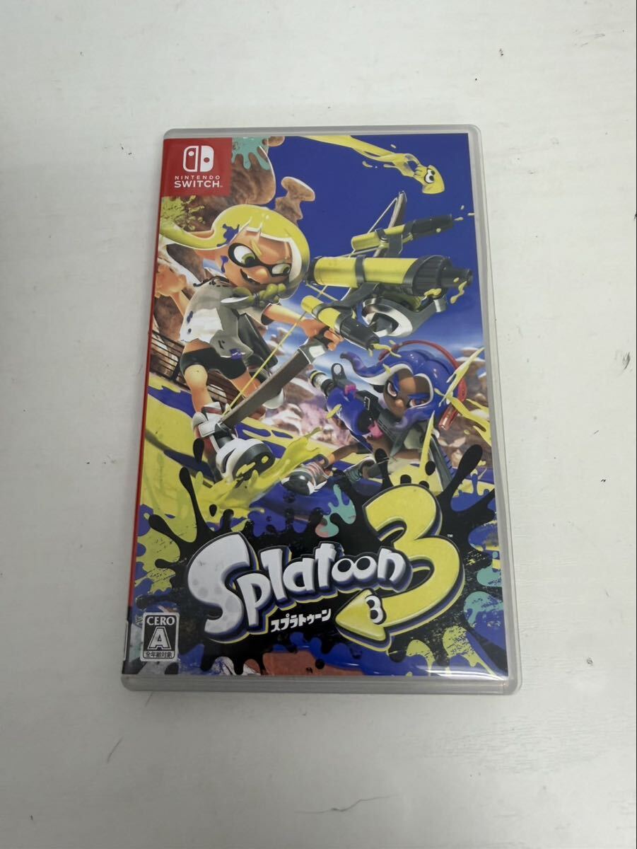 ▼売り切り　Switch スプラトゥーン3 Splatoon3 ニンテンドースイッチスイッチ　ソフト　現状品
