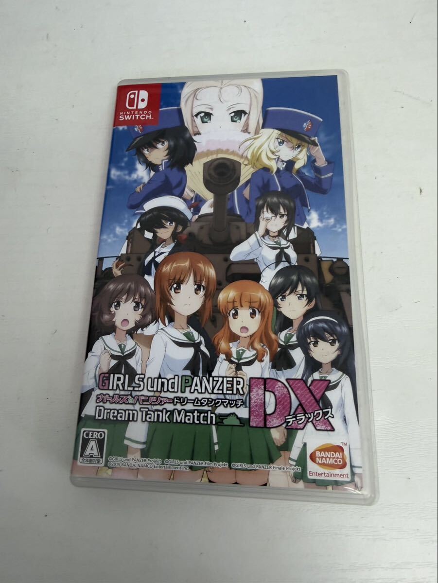 ▼売り切り　Switchガールズ＆パンツァー ドリームタンクマッチDXゲーム　ソフト　スイッチ　現状品