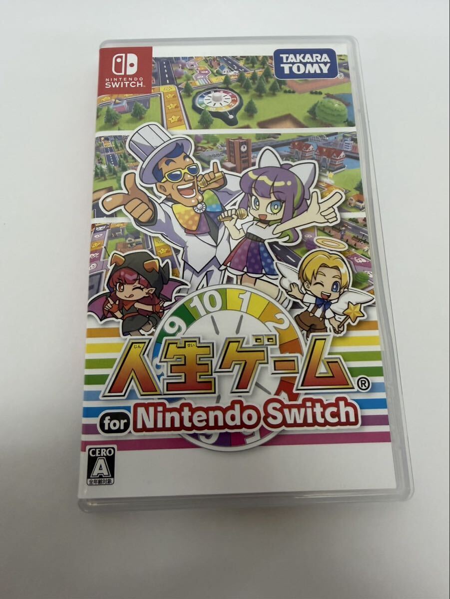 売り切り　人生ゲーム for Nintendo Switch スイッチ ソフト タカラトミー　ゲームソフト 現状品
