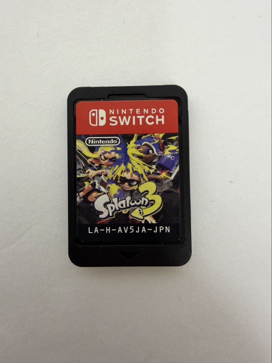 ●売り切り　Switch スプラトゥーン3 ソフトのみ Splatoon3 ニンテンドースイッチ カセット Switchソフト 現状品